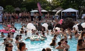 Beste Stimmung bei der Karibik Party in der Therme Geinberg