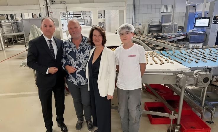V. l.: Vito Cecere, Karl Guschlbauer, Bettina Bundszus und Enkel Luca (Foto: Guschlbauer_Highres)