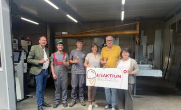 Wirtschaftsbund Schärding sagt „Danke“ mit kühler Erfrischung in den Betrieben