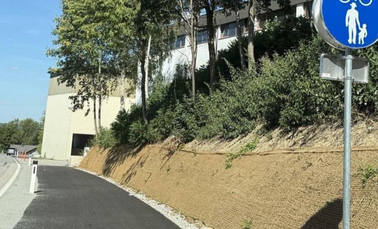 Der neue Radweg ist ab sofort befahrbar. (Foto: Gemeinde)