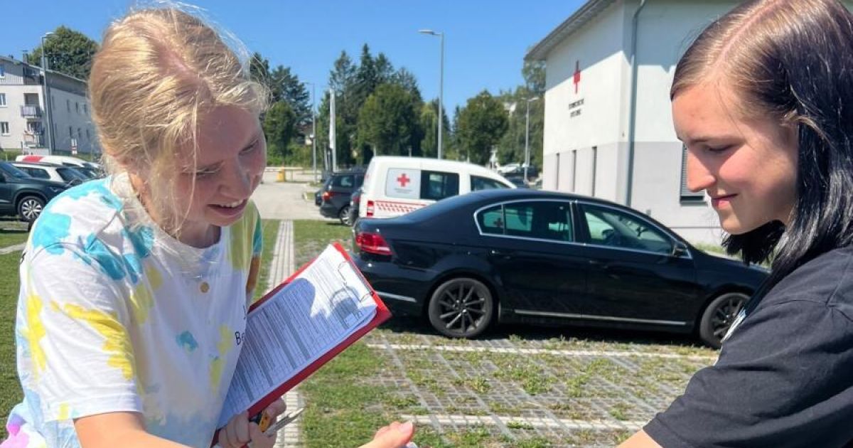 18-jährige Riederin engagiert sich seit Jahren beim Roten Kreuz