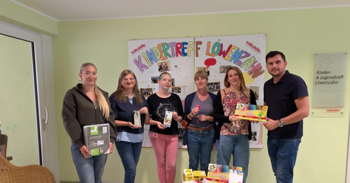 Donations in kind for the children's | and Löwenzahn Youth Center in ...