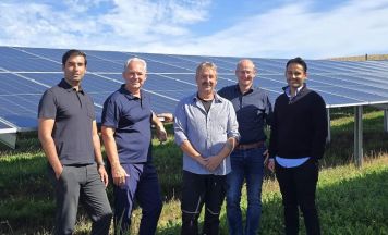 Photovoltaik-Freifläche in Mehrnbach in Betrieb