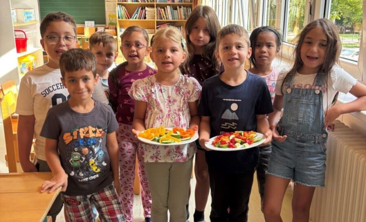 Gesunde Ernährung war ein Schwerpunkt in der Sommerschule. (Foto: VS 3)