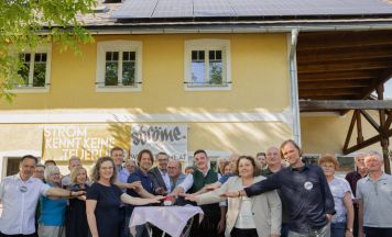 Energiegemeinschaften treffen sich in der Giesserei zum Austausch
