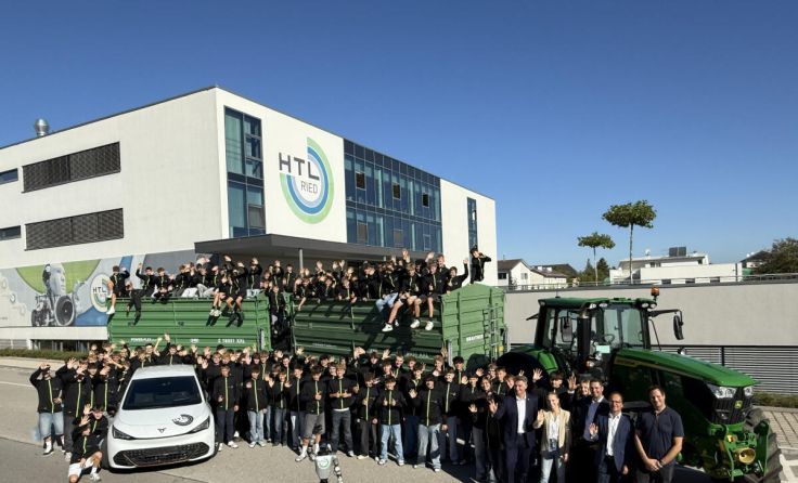 Das sind die jungen Techniker der Zukunft. (Foto: HTL Ried)