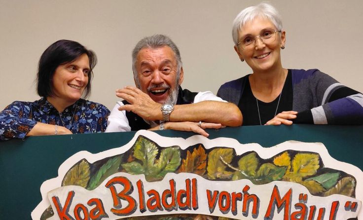 Die Mundartschaffenden nehmen sich „Koa Bladdl vor’s Mäu“. (Foto: Felix)