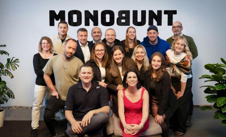 Gruppenfoto mit dem Monobunt-Team (Foto: Monobunt)