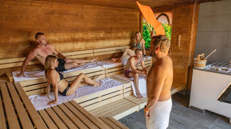 Ab Oktober gibt es eine Textilsauna im Freizeitbad Ried
