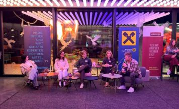 Spannender Power Talk der Jungen Wirtschaft Ried in Gurten