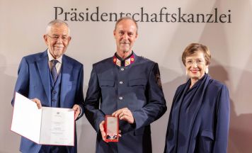 Bundespräsident ehrt den Wippenhamer Georg Trost