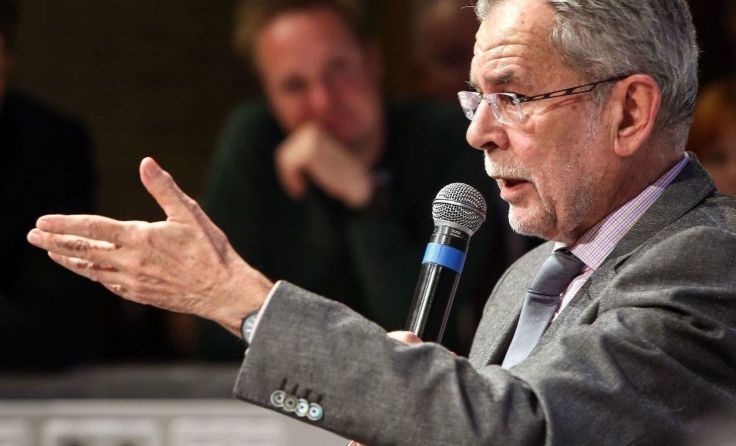 Alexander Van der Bellen und Norbert Hofer liegen gleich auf. Foto: Vowe