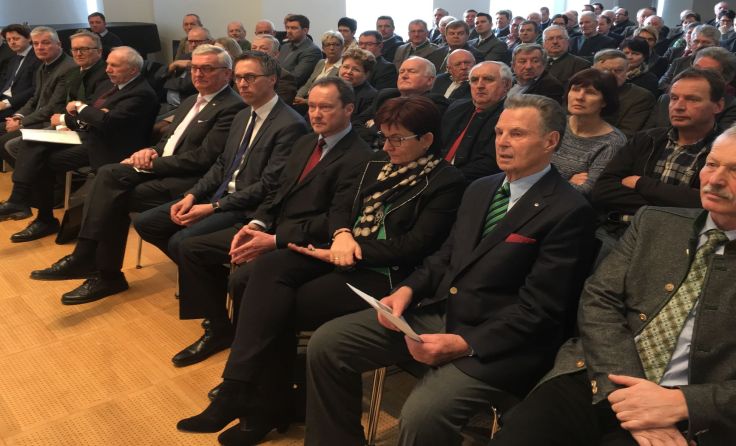 Im Festsaal des Schlosses Weinzierl fand der 30. Bürgermeistertag statt. 