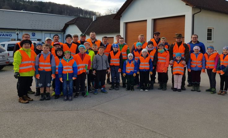 Das Team der Gemeinde Wang. Foto: Markus Heigl