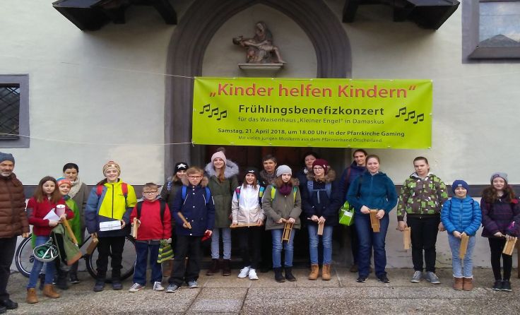 Mit dem Konzert wird das Waisenhaus „Kleiner Engel“ in Damaskus unterstützt. Foto: Pfarre