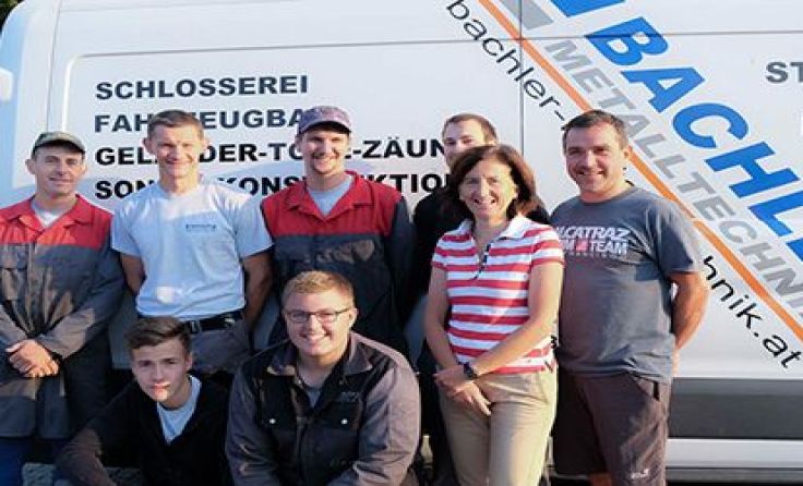Die Mitarbeiter der Bachler Metalltechnik GmbH sammelten bereits 3015 Einheiten. 