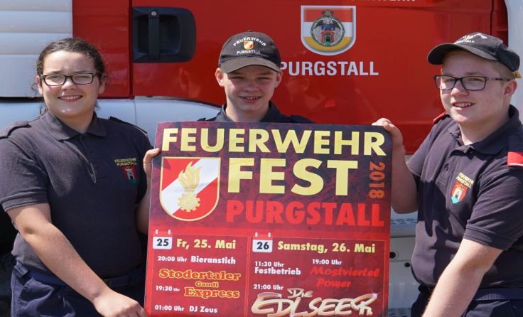 Die Freiwillige Feuerwehr Purgstall lädt zum Feuerwehrfest. Foto: FF Purgstall