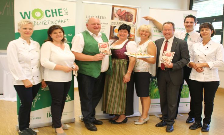 Bei der Pressekonfernz im Francisco Josephinum.