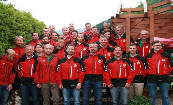 Das Team der Bergrettung Göstling freut sich auf zahlreiche Besucher.Foto: Matthias Hirner