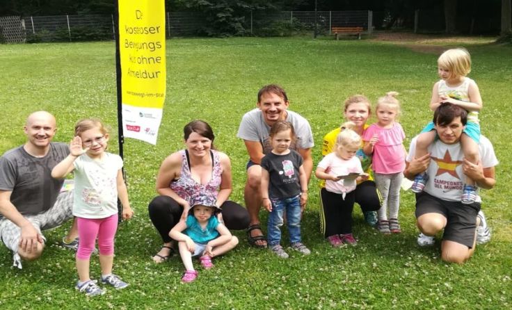 Beim Kinderspaß am Sonntag in Purgstall.