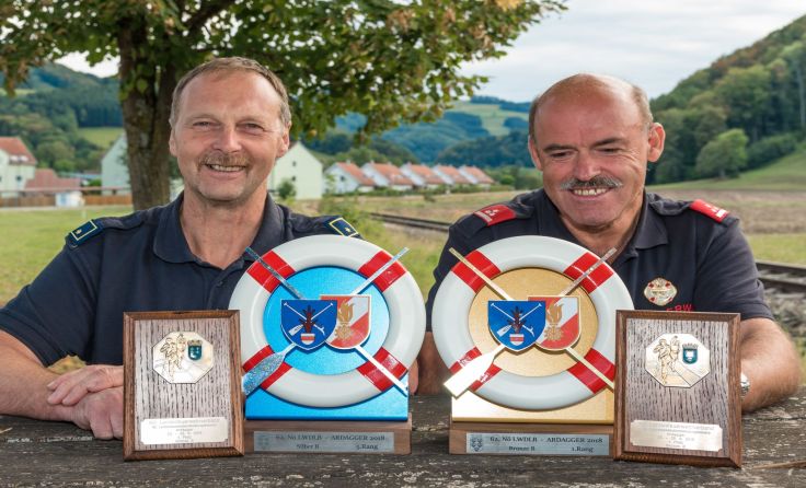 Karl Kochberger und Roman Wurm.Foto: BFKDO Scheibbs