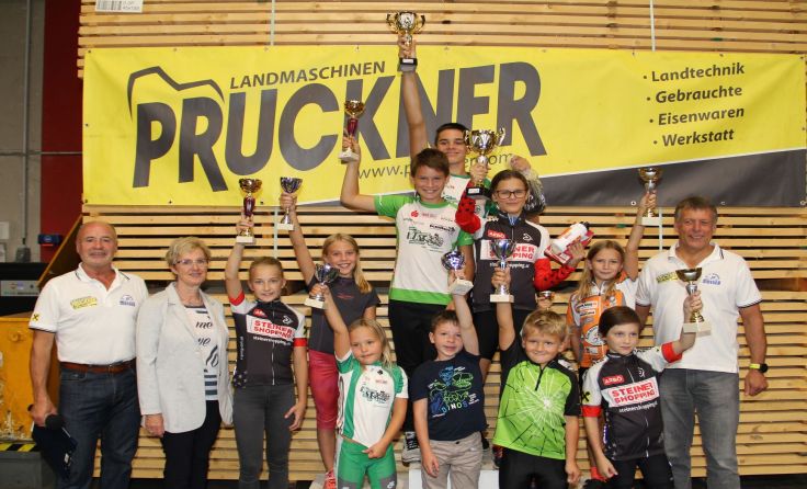 65 Kinder nahmen am Kinderrad-Kriterium teil.