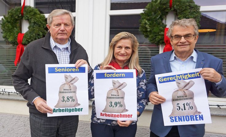 v.l.: Josef Schoberberger, Edeltraud Stürzl und Günther Hütl. Foto: Walter Stürzl