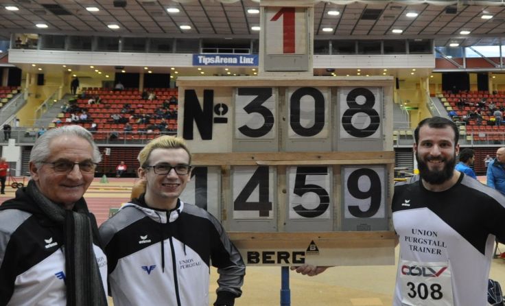 v.l.: Walter Mittendorfer, Daniel Nowak und Georg Stamminger. Foto: Sportunion Volksbank Purgstall