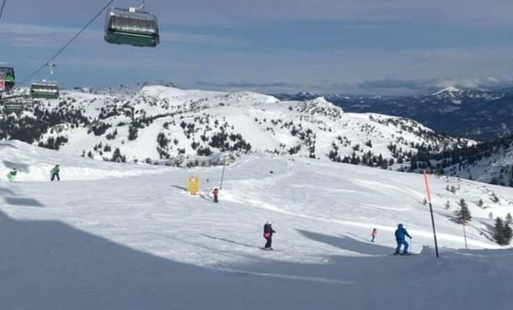 Schnappschuss beim Skifahren am Hochkar. Foto: Zeilinger