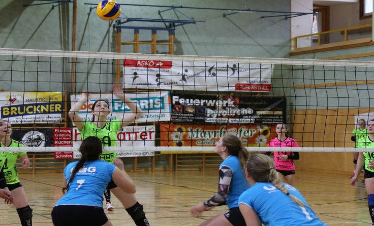 Im Spiel gegen die Damen der Union Sparkasse Groß-Siegharts.Foto: Martin Wenighofer