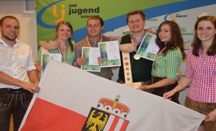 Die Jung-Agrarier aus Vorchdorf und Windischgarsten. Foto: LJ OÖ