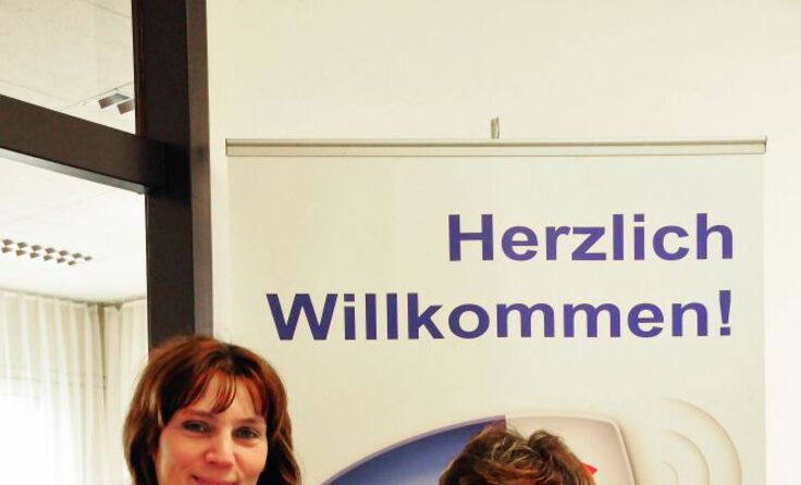 Kompetenz aus erster Hand: (v. l.) Eveline Lenz und Roswitha Pfeiffer*Fotos: LenO