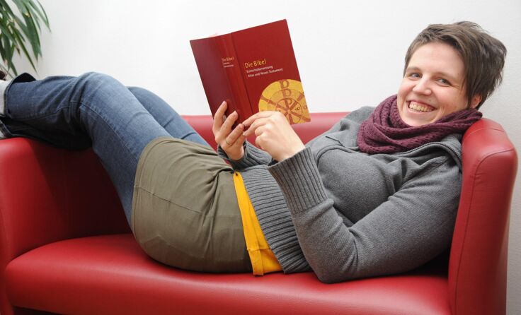 Theresa Lang bietet in der Pfarre Horn Bibel-Kompaktkurs Foto: Wolfgang Zarl