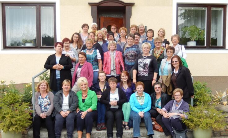 Gruppenfoto der reiselustigen Damen Foto: Gemeinde Drosendorf