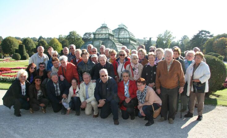 Die muntere Truppe im Schönbrunner Tierpark Foto: SB Drosendorf