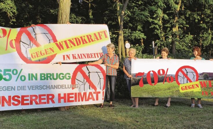 Die BI "Lebenswertes Sigmundsherberg" ruft auf zum gemeinschaftlichen Protestmarsch. Foto: BI