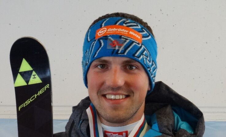 Martin Würz darf sich über den Gesamtsieg im Europacup freuen Fotos: Martin Würz