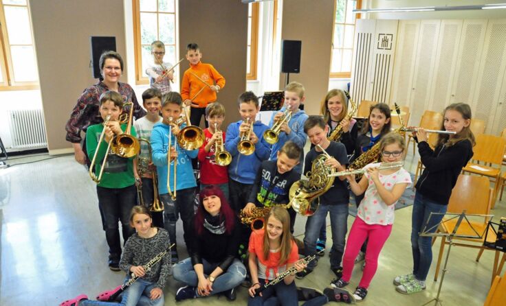 Instrumente-Vorstellung in den Volksschulen