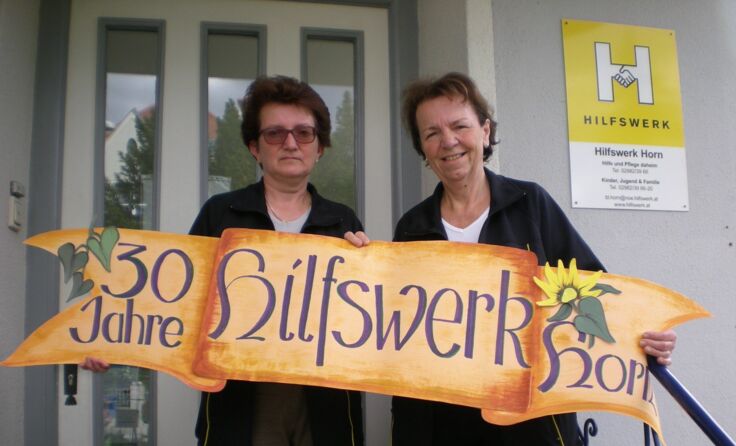 (V.l.) Betriebsleiterin Susanne Führer und Vorsitzende Pauline Gschwandtner