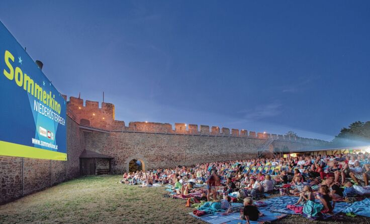 Alljährlich kommen tausende Gäste zum Kino-Open-Air nach Eggenburg. Foto: M. Sommer