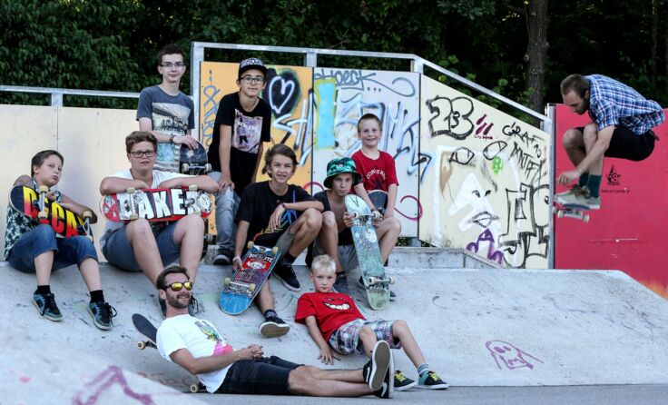 Gemeinsame Ideenschmiede für den Projektmarathon Foto: Vowe