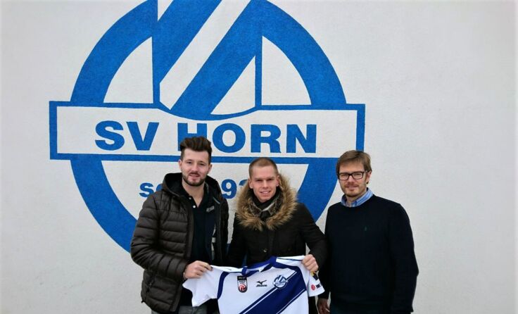 Ilja Antonov: der 30-fache estnische Nationalteamspieler Fotos: SV Horn 