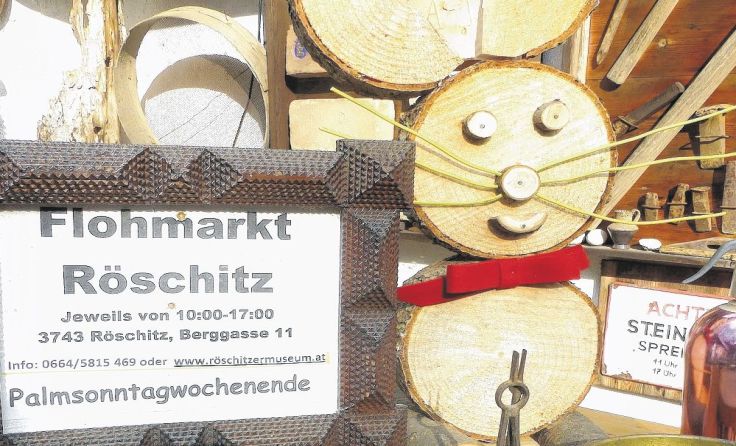 Zum Flohmarkt im Museumshof wird am 8. und 9. April geladen