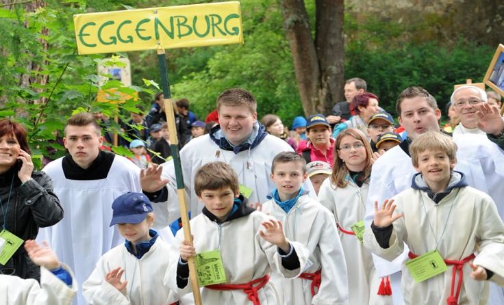 Ministranten aus der Pfarre Eggenburg freuen sich wieder auf den Minitag. Fotos: Zarl/Führer