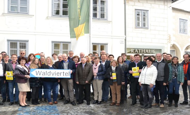 Gemeindevertreter aus dem ganzen Waldviertel zu Besuch in Gföhl Foto: Stadtgemeinde Gföhl.