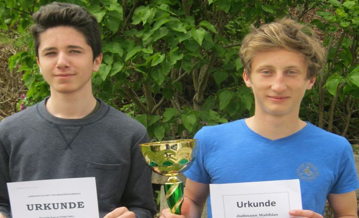 Benedikt Ponstingl, Matthias Judmann Foto: PTS Horn