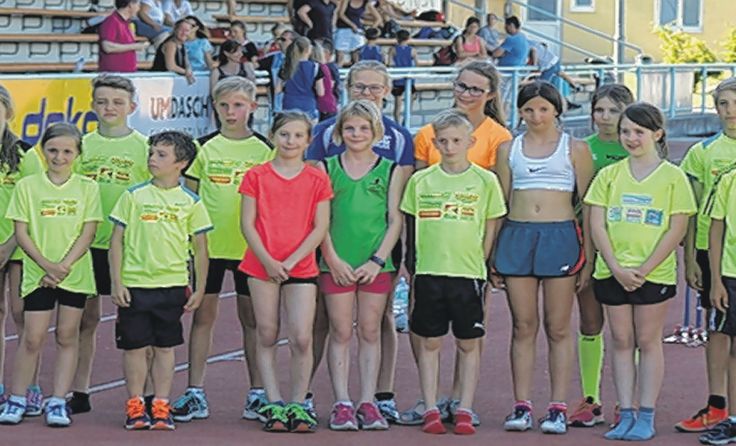 Die erfolgreiche und talentierte LC Waldviertel - Leichtathletikjugend