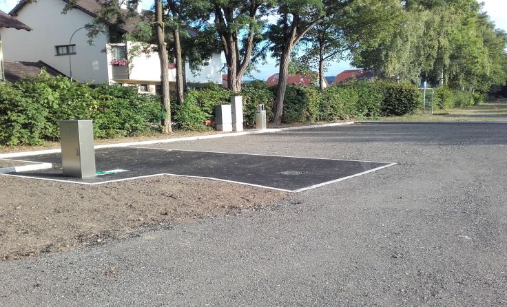 Die neuen Wohnmobilstellplätze in Horn Foto: Stadtgemeinde Horn
