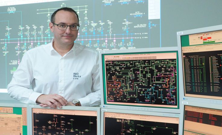 Systemoperators Björn Frittum-Lafer zieht zufrieden Bilanz. Foto: Netz NÖ
