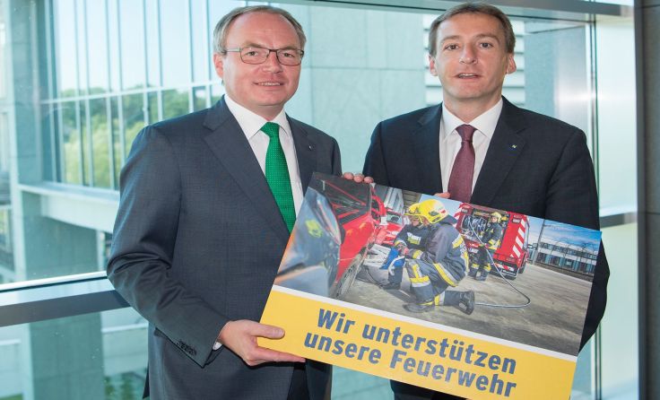 LH-Stv. Stephan Pernkopf und LAbg. Jürgen Maier Foto: NLK